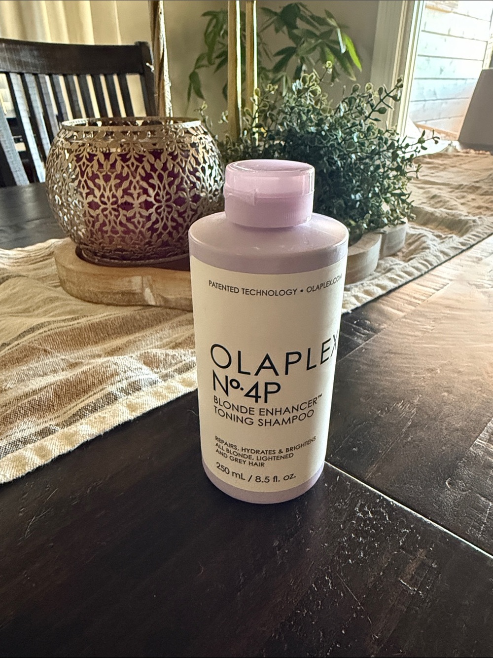 OLAPLEX No.4P Blonde Enhancer Toning Shampoo - Light Purple Bottle